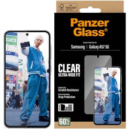 PanzerGlass Ultra-Wide Fit Samsung Galaxy A57 Glazen Screenprotector - Case Friendly