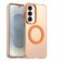 Mobigear Shockproof Samsung Galaxy S26 MagSafe Hoesje Hardcase Backcover - Oranje
