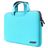 Mobigear Neon Neopreen Laptop Aktetas 13 - 14 inch Laptoptas + Handvat - Turquoise