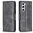 Mobigear Excellent Samsung Galaxy S25 Hoesje Bookcase Portemonnee - Zwart