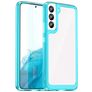 Mobigear Crystal Samsung Galaxy S23 Plus Hoesje Hardcase Backcover - Transparant / Turquoise