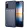 Mobigear Groove Sony Xperia 10 III Hoesje Flexibel TPU Backcover - Blauw