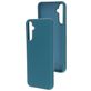 Mobiparts Samsung Galaxy A34 Siliconen Hoesje Backcover - Blueberry Blue