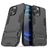 Mobigear Armor Stand iPhone 13 Pro Max Hoesje Hardcase Backcover Shockproof met Standaard - Zwart