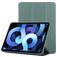 Mobigear Tri-Fold Gel iPad Air 5 (2022) Hoes TPU,Kunstleer Bookcase - Groen