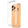 CARE by PanzerGlass Flagship iPhone 17 Pro MagSafe Hoesje Hardcase Backcover - Transparant / Wit