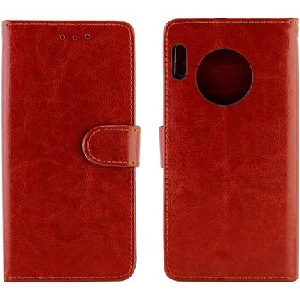 Mobigear Wallet Huawei Mate 30 Pro Hoesje Bookcase Portemonnee - Bruin