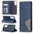 Mobigear Rhombus Slim Samsung Galaxy S21 Hoesje Bookcase - Blauw