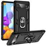 Mobigear Armor Ring Google Pixel 6a Hoesje Hardcase Backcover Shockproof met Ringhouder - Zwart