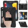 Mobigear SureGrip XGuard iPad 8 (2020) Hoes Hard Kunststof,Siliconen Backcover + Stylus Houder + Schouderband + Standaard - Zwart