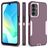 Mobigear Rugged Samsung Galaxy A16 Hoesje Hardcase Backcover Shockproof - Roze / Paars