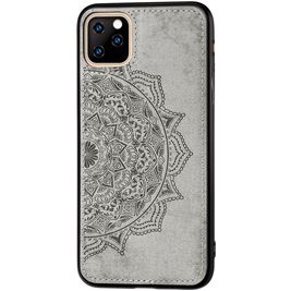 Mobigear Mandala iPhone 11 Pro Max Hoesje Hardcase Backcover - Grijs
