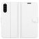 Mobigear Classic Sony Xperia 10 III Hoesje Bookcase Portemonnee - Wit