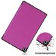 Mobigear Tri-Fold Samsung Galaxy Tab S6 Lite Hoes Bookcase - Paars