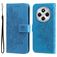 Mobigear Flowers Xiaomi Redmi 14C Hoesje Bookcase Portemonnee - Blauw