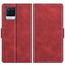 Mobigear Slim Magnet Realme 8 Hoesje Bookcase Portemonnee - Rood