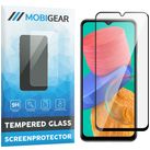 Mobigear Premium Samsung Galaxy M33 Glazen Screenprotector - Case Friendly - Zwart