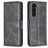 Mobigear Excellent Samsung Galaxy S25 Plus Hoesje Bookcase Portemonnee - Zwart