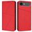 Mobigear Frosted Flip iPhone Air Hoesje Bookcase Portemonnee - Rood
