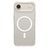 CARE by PanzerGlass Fashionable Doorzichtig iPhone Air Siliconen MagSafe Hoesje Backcover - Transparant