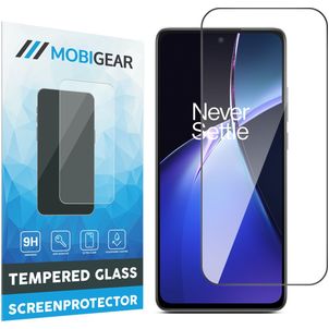Mobigear Premium OnePlus Nord CE 4 Lite Glazen Screenprotector - Case Friendly - Zwart