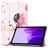 Mobigear Tri-Fold Samsung Galaxy Tab A7 Lite Hoes Bookcase - Elf
