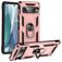 Mobigear Armor Ring Google Pixel 7 Pro Hoesje Hardcase Backcover Shockproof met Ringhouder - Roségoud
