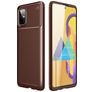 Mobigear Racing Samsung Galaxy M51 Hoesje Flexibel TPU Backcover - Bruin
