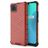 Mobigear Honeycomb Realme C11 (2020) Hoesje Hardcase Backcover Shockproof - Rood