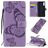 Mobigear Butterfly Sony Xperia L4 Hoesje Bookcase Portemonnee - Paars