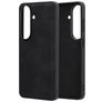 Mobiparts Classic Samsung Galaxy S26 MagSafe Hoesje TPU,Kunstleer Backcover - Graphite Black