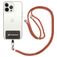 Mobigear Nylon Lanyard Universeel Telefoonkoord Verstelbaar - Rood / Groen