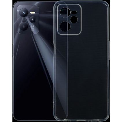 Mobigear Ultra Thin Doorzichtig Realme C35 Hoesje Flexibel TPU Extra Dun Backcover - Transparant