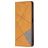 Mobigear Rhombus Slim Xiaomi 11T Hoesje Bookcase - Cognac