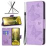 Mobigear Butterfly Xiaomi Redmi 10 5G Hoesje Bookcase Portemonnee - Paars