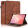 Mobigear Tree Samsung Galaxy Tab S11 Ultra Hoes Bookcase + Stylus Houder - Bruin