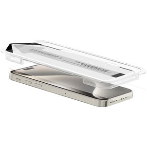 ITSkins Supreme iPhone 15 Pro Glazen Screenprotector - Case Friendly + Installatie Frame