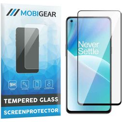 Mobigear Premium OnePlus Nord 2T 5G Glazen Screenprotector - Case Friendly - Zwart