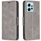 Mobigear Excellent Xiaomi Redmi Note 12 Hoesje Bookcase Portemonnee - Grijs