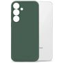 Mobilize Rubber Gelly Samsung Galaxy S24 Plus Hoesje Flexibel TPU Backcover - Matt Green
