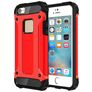 Mobigear Outdoor iPhone SE (2016) Hoesje Hardcase Backcover Shockproof - Rood