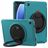 Mobigear RingGuard Samsung Galaxy Tab A9 Plus (2023) Hoes Hard kunststof / Siliconen Backcover + Standaard - Blauw
