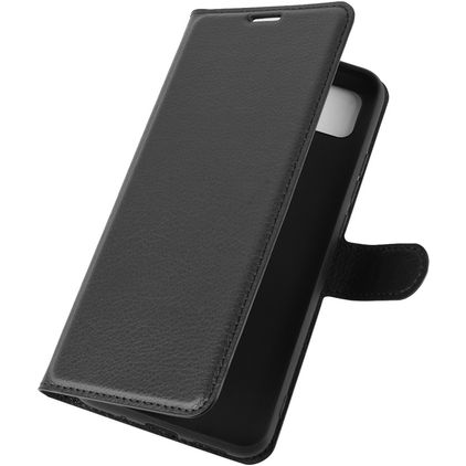 Mobigear Classic Xiaomi Redmi 9C Hoesje Bookcase Portemonnee - Zwart