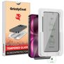 GrizzlyCoat AlignPro AntiSpy iPhone 16 Glazen Screenprotector Privacy - Case Friendly + Installatie Frame