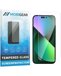 Mobigear iPhone 14 Pro Max Glazen Screenprotector - Case Friendly