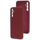 Mobiparts Samsung Galaxy A34 Siliconen Hoesje Backcover - Plum Red