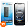 Mobigear iPhone 17e Glazen Screenprotector - Case Friendly (3-Pack)