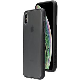 Mobiparts Hardcover iPhone XS Max Hoesje Hardcase Backcover - Grijs