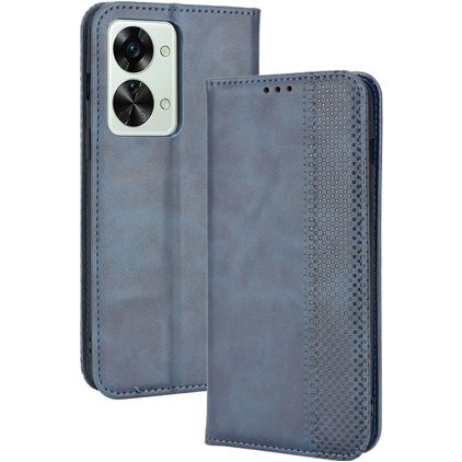 Mobigear Sensation OnePlus Nord 2T 5G Hoesje Bookcase Portemonnee - Blauw