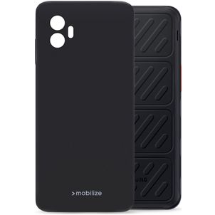 Mobilize Rubber Gelly Samsung Galaxy Xcover 7 Pro Hoesje Flexibel TPU Backcover - Zwart